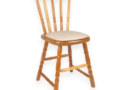 CADEIRA DALAS ESTOFADA MEL BRILHO